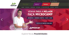 Desktop Screenshot of microcamp.com.br